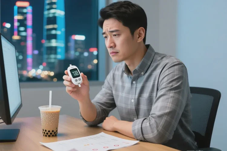 30岁中餐血糖8点8是怎么回事(图1)