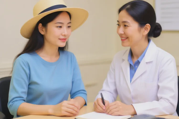 女性手臂上出湿疹能根治吗(图2)