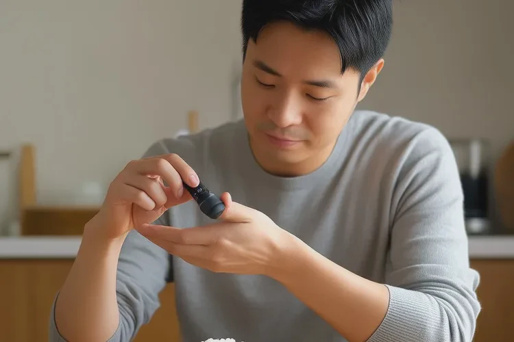 34岁晚餐血糖24.8是怎么回事(图1)