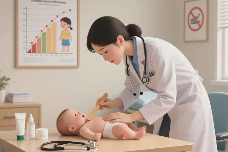 新生儿肚子容易长湿疹可以根治吗(图4)