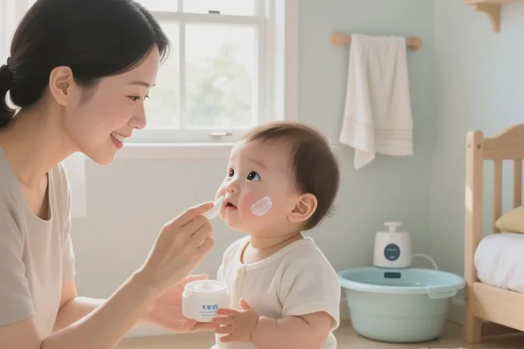 小儿脸上偶尔起湿疹可以根治吗(图1)