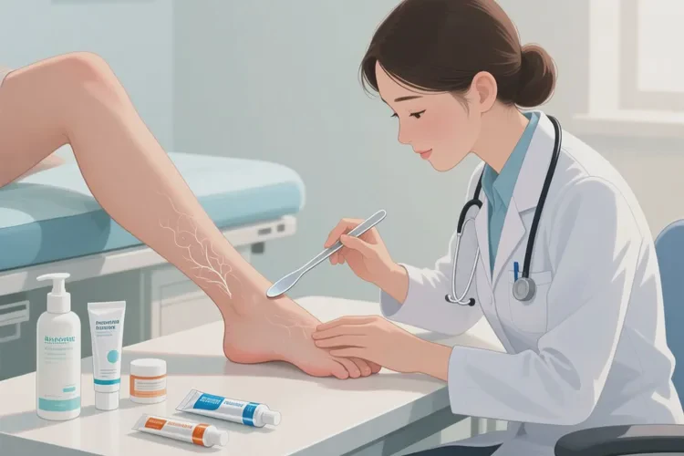 女生脚上偶尔长湿疹可以根治吗(图3)