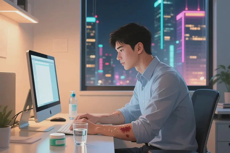 男生手臂长湿疹可以根治吗(图2)