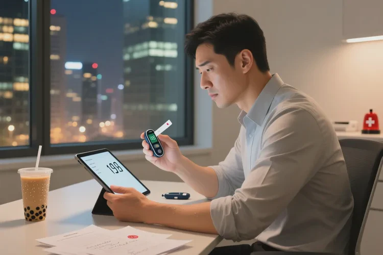 30岁中餐血糖17点7是怎么回事(图1)