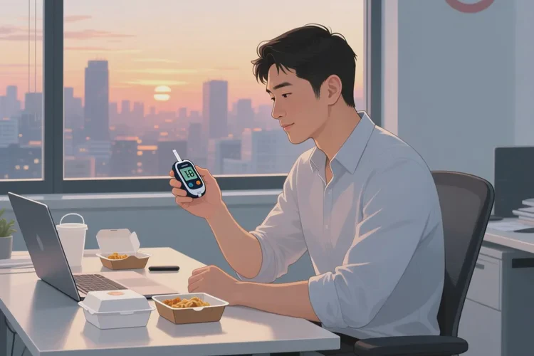 30岁中餐血糖8点2是怎么回事(图1)