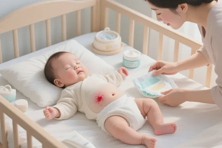 新生儿肚子上出湿疹可以根治吗(图3)