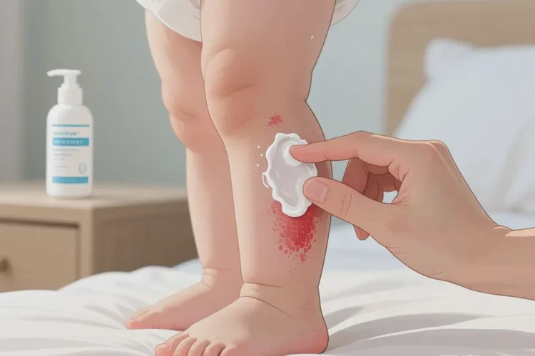 幼儿小腿上长湿疹可以根治吗(图2)