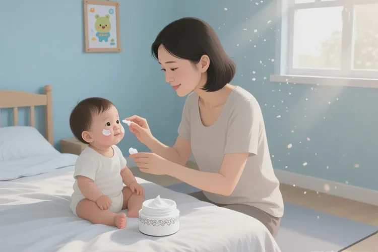 小儿大腿出现湿疹可以根治吗(图1)