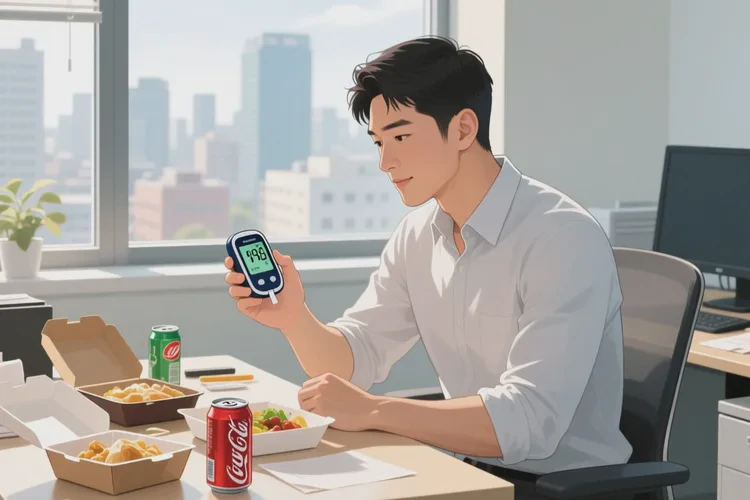 30岁中餐血糖11.0是怎么回事(图1)