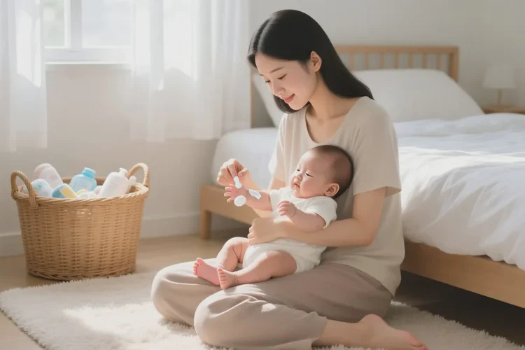 新生儿手上出现湿疹可以根治吗(图1)