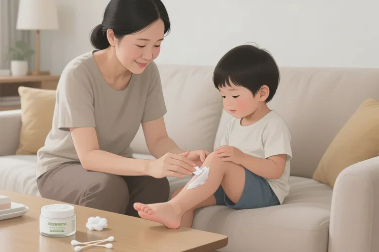 小儿小腿容易长湿疹可以根治吗(图1)