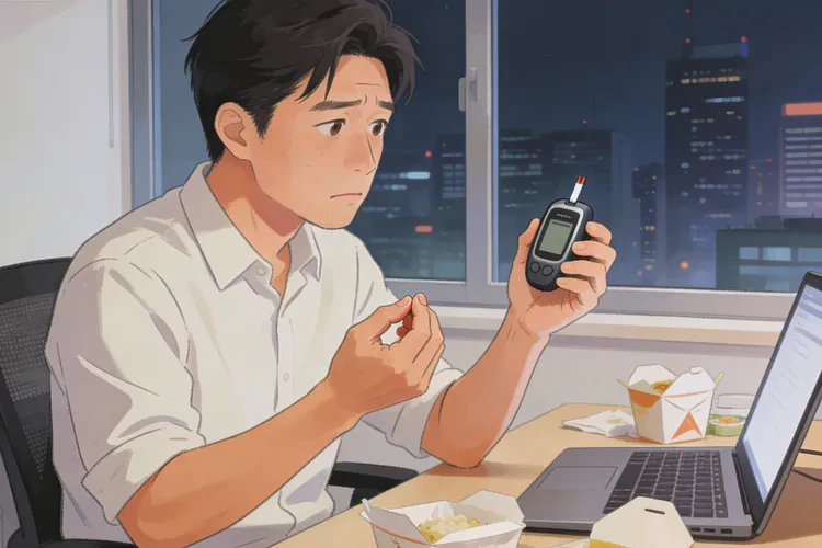 30岁中餐血糖13.5是怎么回事(图1)