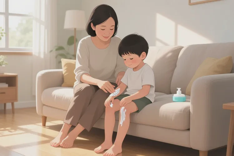 小儿四肢出现湿疹能根治吗(图1)