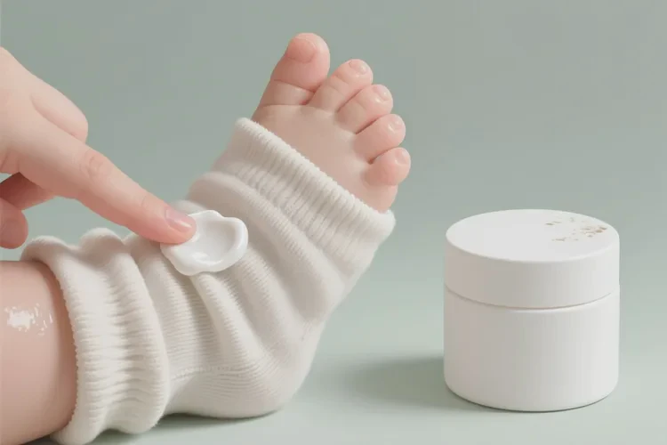 新生儿脚上偶尔起湿疹可以根治吗(图2)