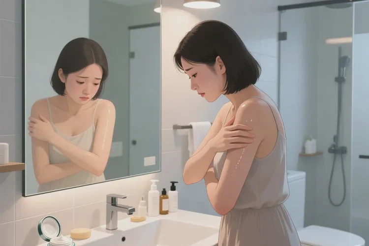 女生手臂上起湿疹可以根治吗(图1)