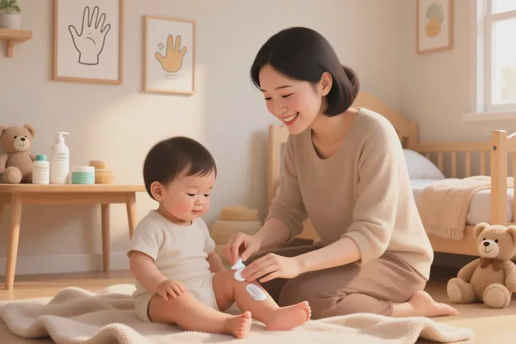 幼儿小腿容易长湿疹可以根治吗(图1)