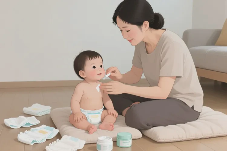 小儿屁股有湿疹可以根治吗(图2)