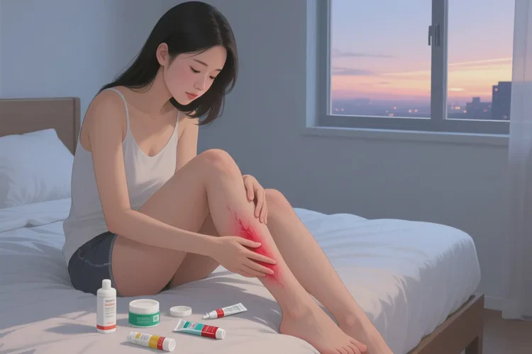女性大腿上有湿疹可以根治吗(图1)