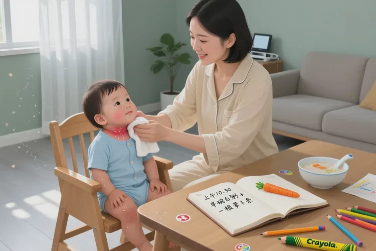 小儿脖子上容易起湿疹可以根治吗(图2)