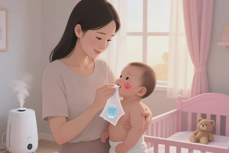 小儿脸上出现湿疹能根治吗(图1)