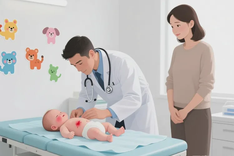 新生儿肚子上经常起湿疹可以根治吗(图2)