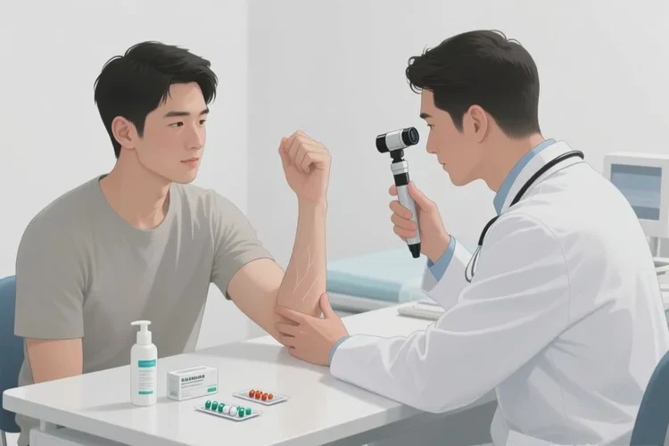 男生手臂经常起湿疹可以根治吗(图4)