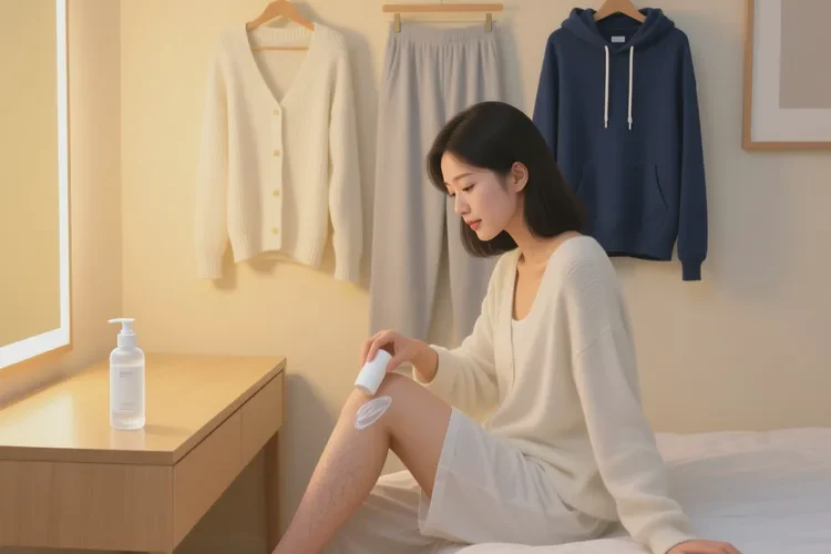 女生大腿上容易起湿疹可以根治吗(图1)