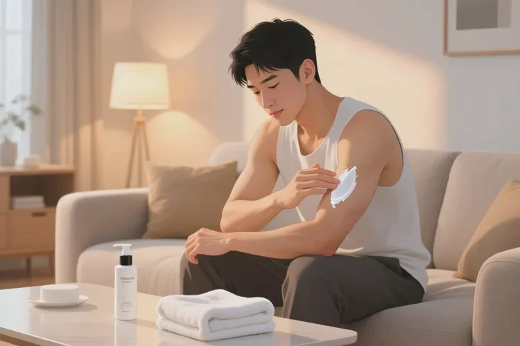 男生手臂偶尔长湿疹可以根治吗(图1)