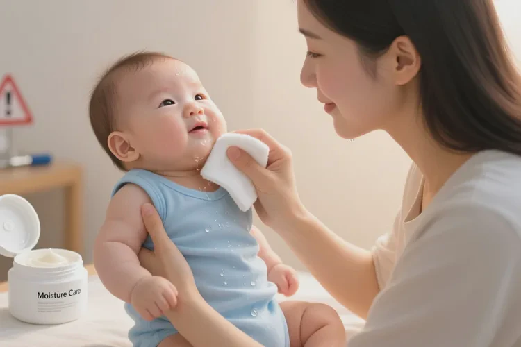 小儿脖子出湿疹能根治吗(图1)