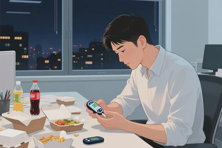 30岁中餐血糖25.9是怎么回事(图1)