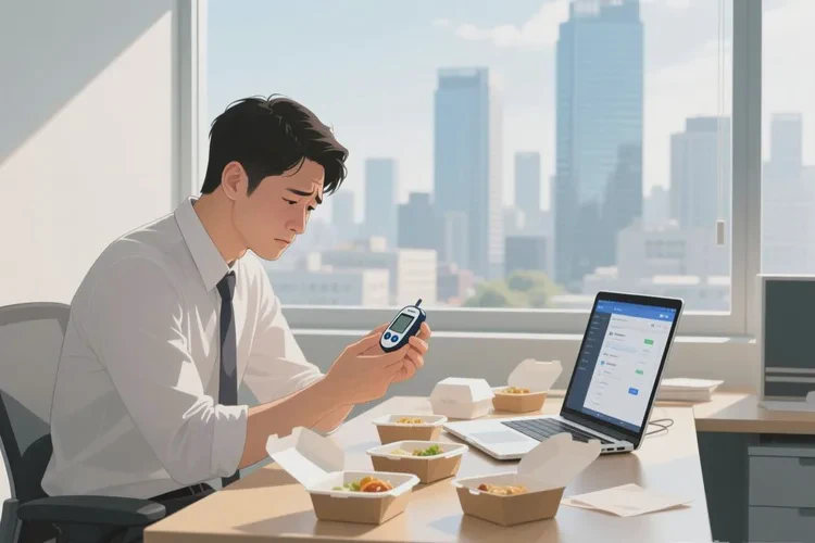 30岁中餐血糖8.7是怎么回事(图1)