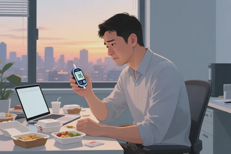 30岁中餐血糖10.8是怎么回事(图1)