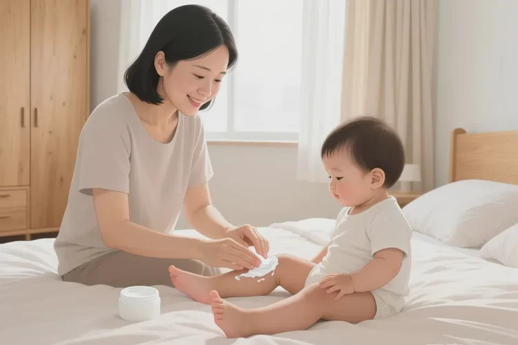 小儿小腿上长湿疹可以根治吗(图1)