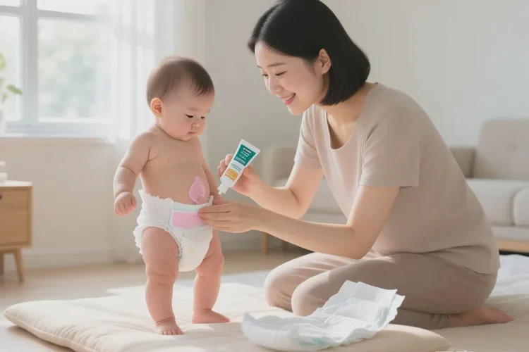 幼儿屁股上偶尔长湿疹可以根治吗(图2)