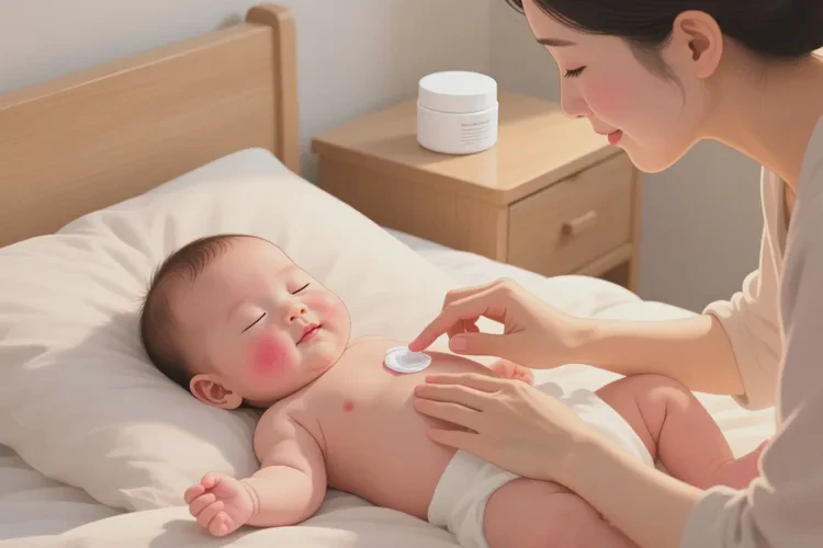 新生儿手臂上经常起湿疹可以根治吗(图1)