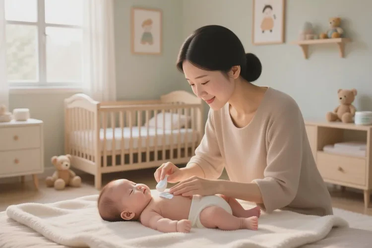 新生儿大腿出现湿疹可以根治吗(图1)