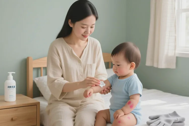 幼儿手臂上经常长湿疹可以根治吗(图1)