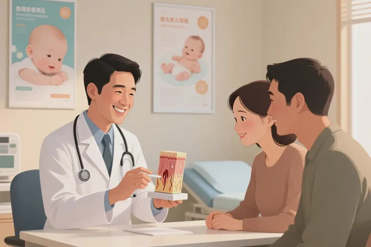 新生儿肚子上出湿疹可以根治吗(图4)