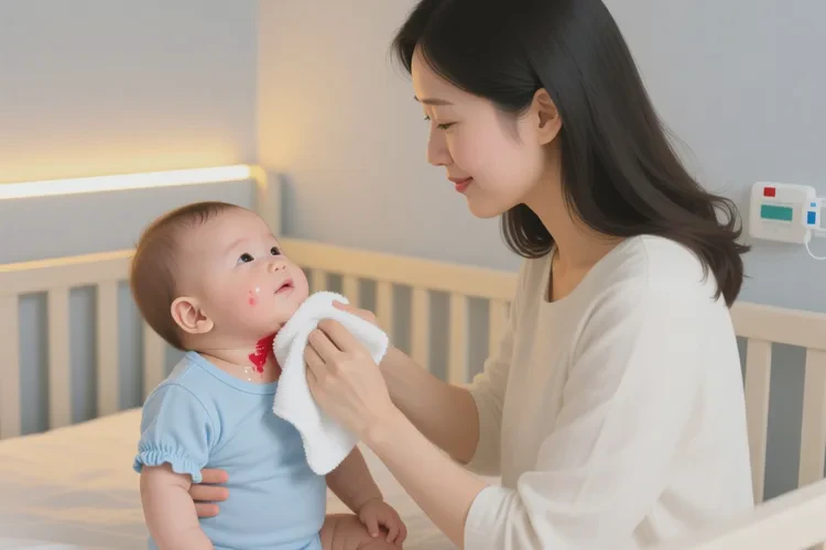 小儿脖子起湿疹能根治吗(图1)