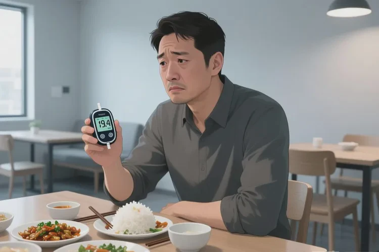 30岁中餐血糖19.4是怎么回事(图1)