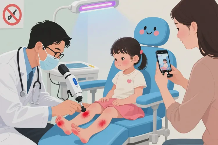 小儿脚上经常起湿疹可以根治吗(图2)