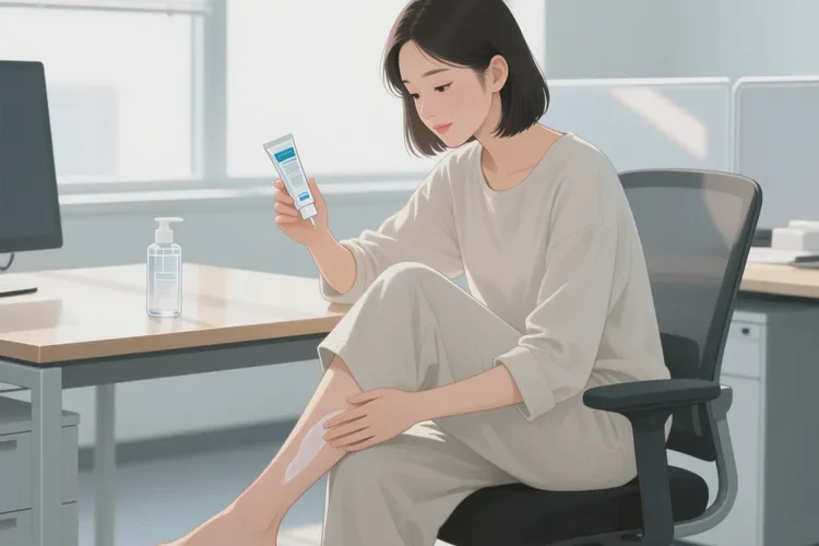 女性小腿上经常起湿疹可以根治吗(图1)