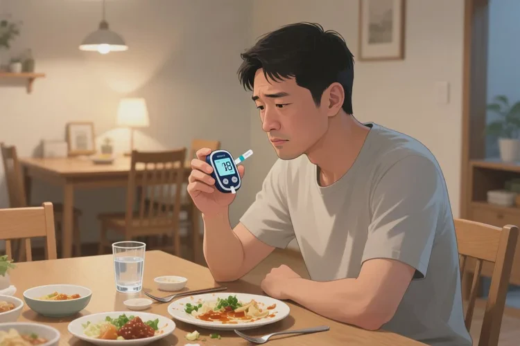 30岁晚餐血糖19.5是怎么回事(图1)