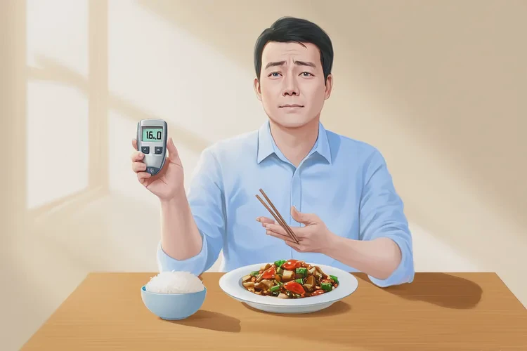 33岁中餐血糖16.0是怎么回事(图1)