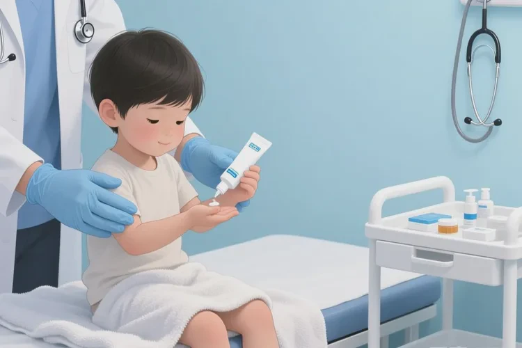 小儿脸上容易起湿疹可以根治吗(图2)