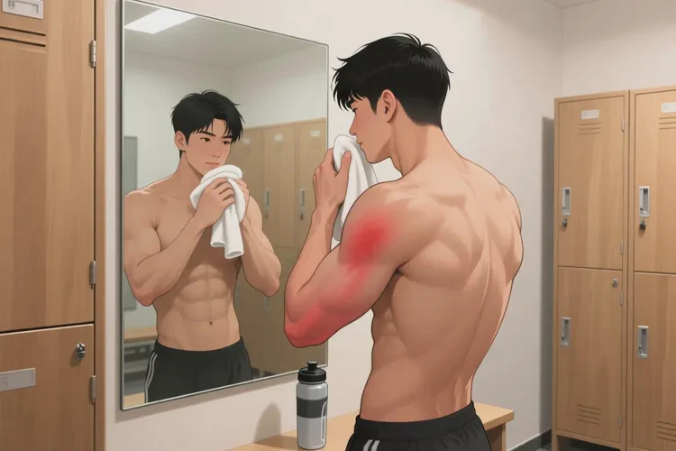 男生手臂偶尔长湿疹可以根治吗(图2)