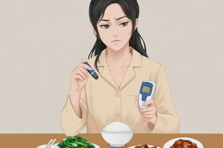 34岁晚餐血糖24.4是怎么回事(图1)