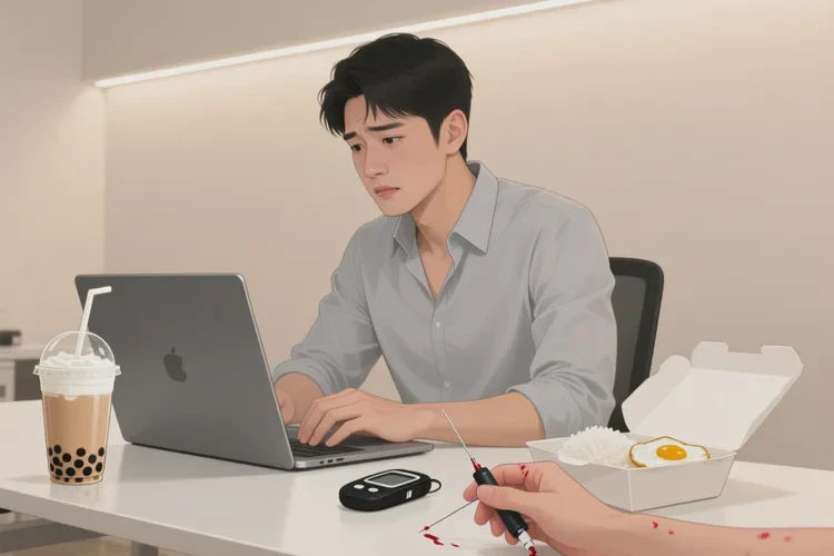 30岁早上空腹血糖8.0是怎么回事(图1)