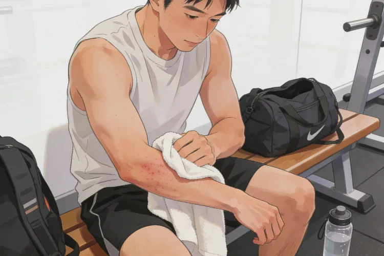 男生手臂有湿疹可以根治吗(图1)