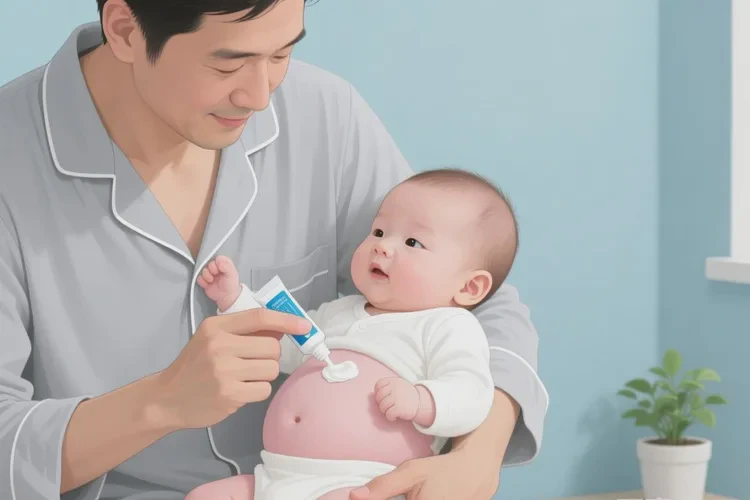 新生儿肚子上容易起湿疹可以根治吗(图3)